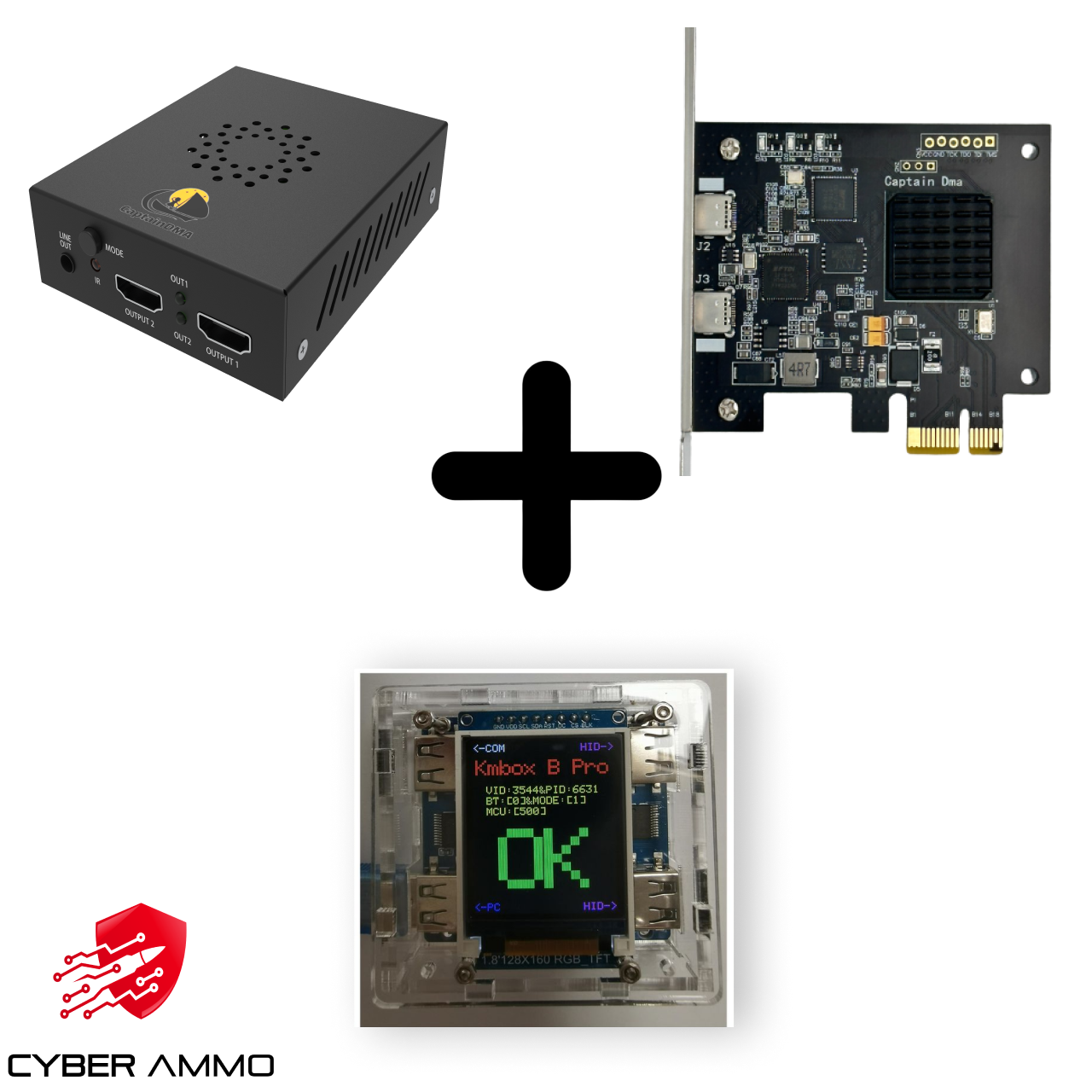 CaptainDMA - Fuser DP/HDMI - CyberAmmo - DMA WebShop